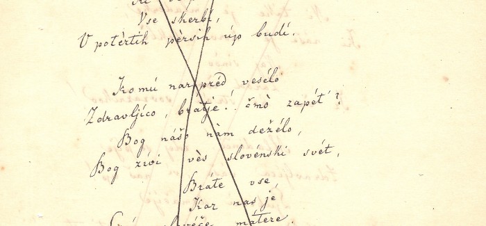 (Slovenski) Odprtje razstave Prešernova Zdravljica 1844 – 2014