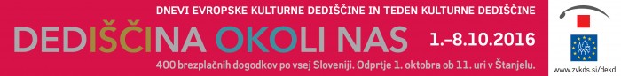 (Slovenski) Dnevi evropske kulturne dediščine