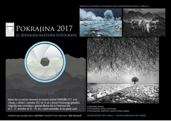 (Slovenski) Fotografska razstava Pokrajina 2017