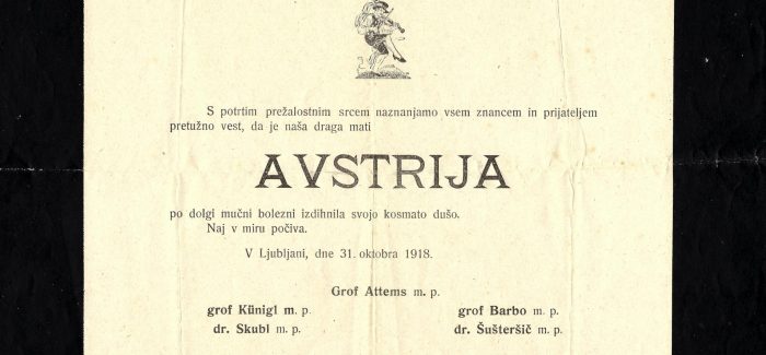 Odprtje razstave Proč z Avstrijo!: 33 dni države SHS
