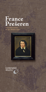 [:SI]Spletno odprtje nove stalne razstave o pesniku Prešernu[:] @ Spletna stran