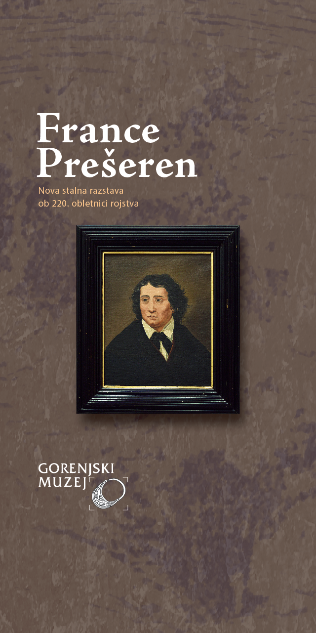 (Slovenski) Spletno odprtje nove stalne razstave o pesniku Prešernu