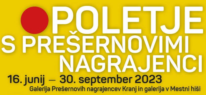 (Slovenski) Odprtje razstave Poletje s Prešernovimi nagrajenci