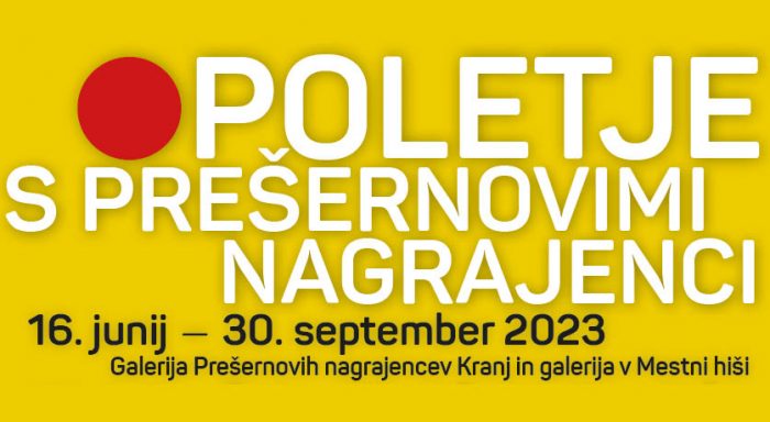 (Slovenski) Odprtje razstave Poletje s Prešernovimi nagrajenci