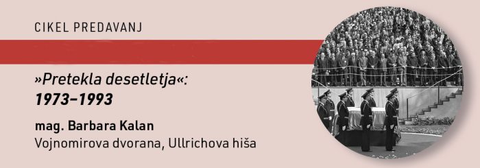 Predavanje Pretekla desetletja, 1973 – 1993