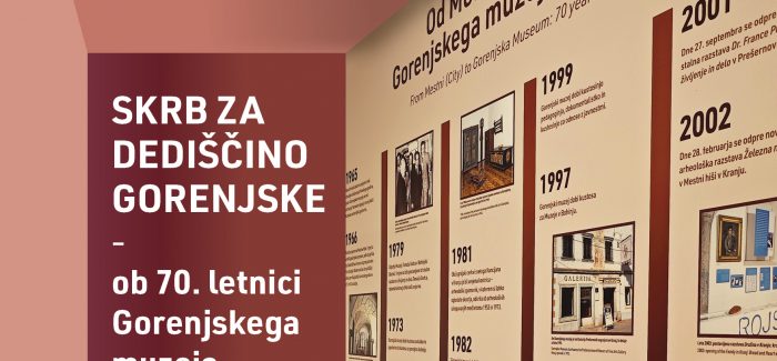 Projekcija filma Skrb za dediščino Gorenjske – ob 70. letnici Gorenjskega muzeja